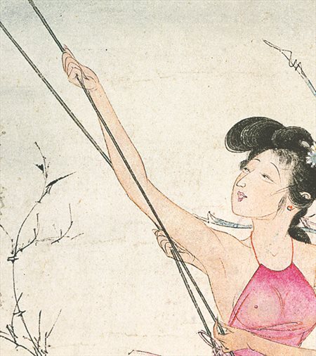 宾川县-胡也佛的仕女画和最知名的金瓶梅秘戏图